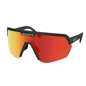 ΓΥΑΛΙΑ SCOTT SPORT SHIELD BLACK ΦΑΚΟΣ AMP RED CHROME S3 01