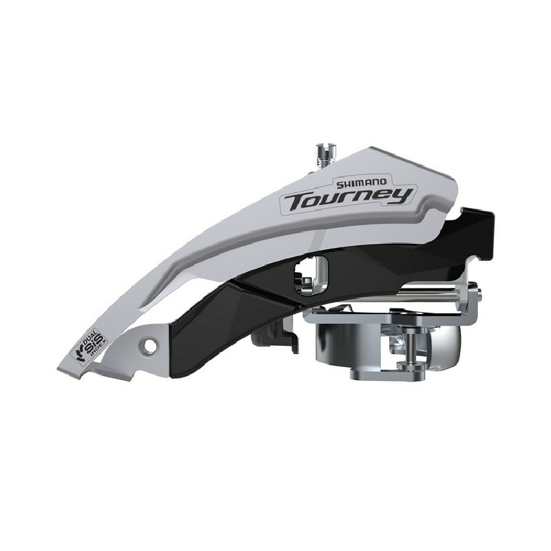 ΝΤΕΡΑΓΙΕΡ ΕΜΠΡΟΣΘΙΟ SHIMANO TOURNEY FD TY600 L3, FOR 3X6 7 8, TOP SWING, DUAL PULL, BAND TYPE(31.8 34.9MM COMPATIBLE), CS ANGLE:63 66, FOR 42T, CL:47.5 50MM, IND.PACK