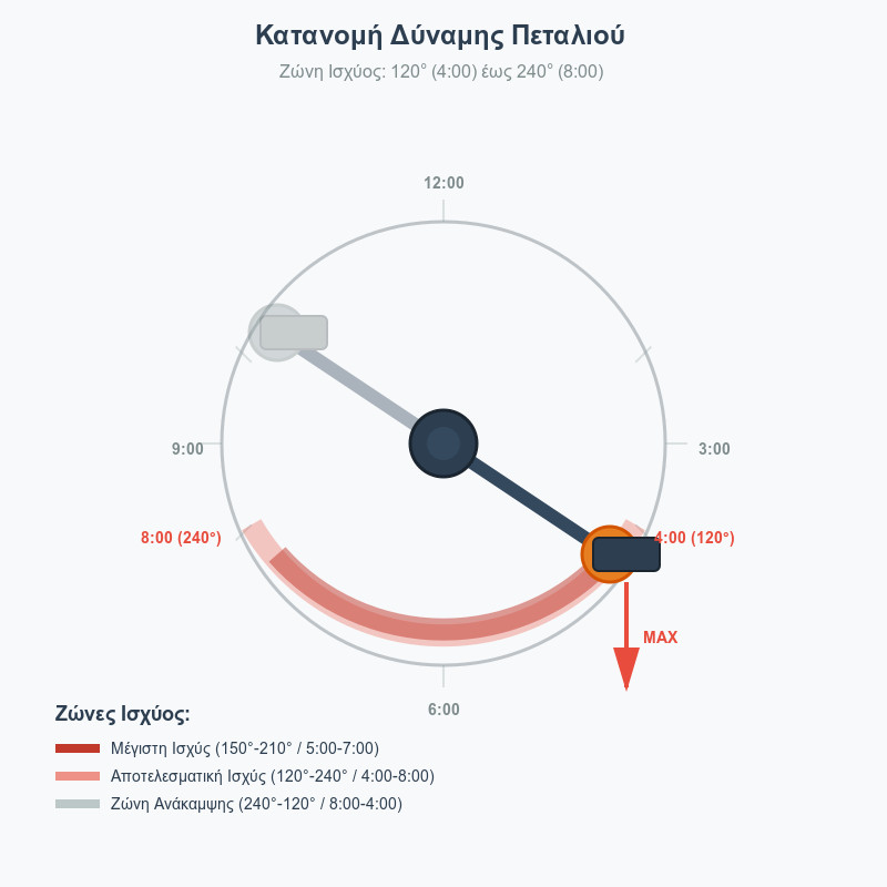 pedal force distribution