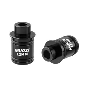 MUQZI Thru Axle to Quick Release Adapter 12mm to 9mm Conversion for Bike Wheels Hub