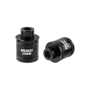 MUQZI Thru Axle to Quick Release Adapter 15mm to 9mm Conversion for Bike Wheels Hub