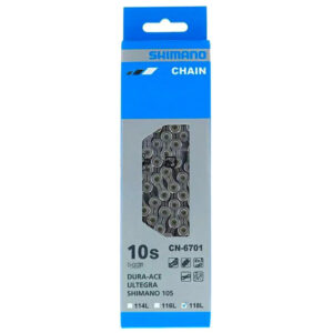 ΑΛΥΣΙΔΑ SHIMANO ULTEGRA CN 6701, FOR 10 SPEED, 118 LINKS, W O END PIN, W AMPOULE TYPE CONNECT PIN X1, IND.PACK