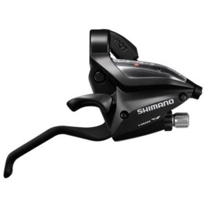 ΛΕΒΙΕΔΟΜΑΝΕΤΑ SHIMANO MTB ST EF500 8R 2A L RIGHT 8SP. EZ FIRE PLUS ΜΕ O.G.D, ΜΕ ΕΣΩΤ. ΣΥΡΜΑ 2050MM STAINLESS, 2F ALLOY, V BRAKE, BL