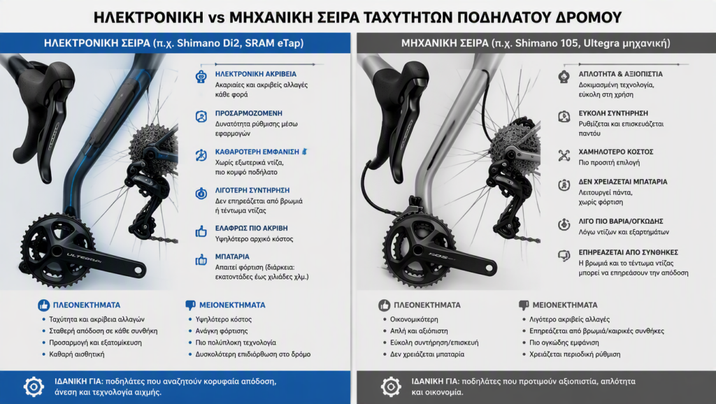 Ηλεκτρονικές σειρές ταχυτήτων ποδηλάτου: Πόσο αξιόπιστες είναι στ' αλήθεια — και είναι ρεαλιστική η επιστροφή στα συρματόσχοινα;