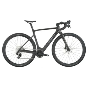 SCOTT SOLACE GRAVEL 30 Carbon Gravel E Bike (M) Black